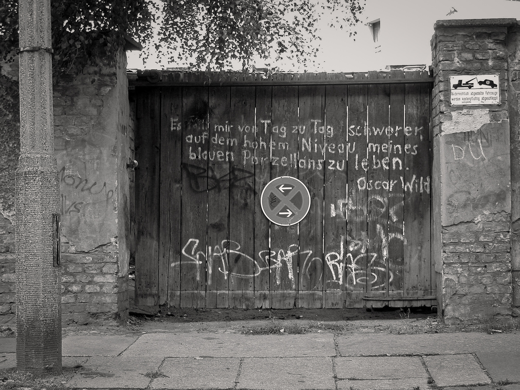 Christoph Radke, Berlin, Kleine Rosenthaler Straße, 2001